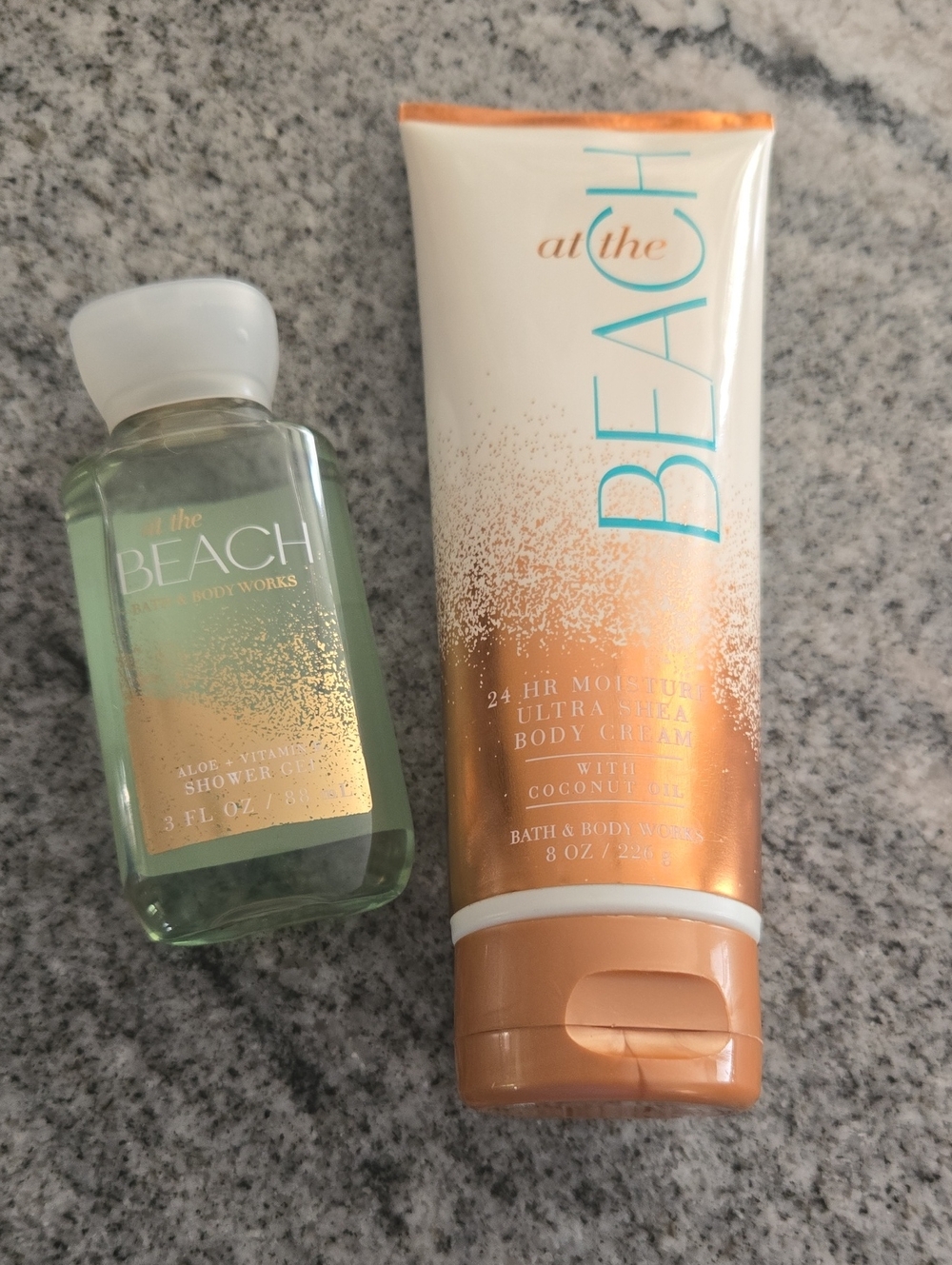 Bath & Body Works At The Beach Body Cream & Shower Gel